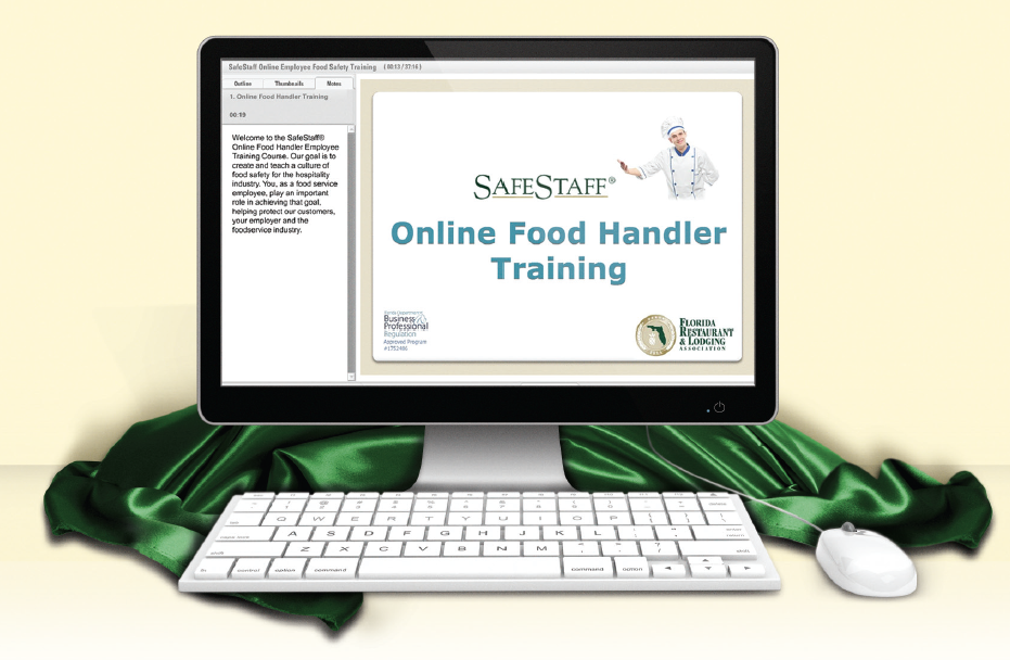 Can you get a food handling certificate by taking an online course?