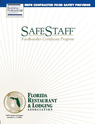 Employee Food Handler Guide - English, by SafeStaff